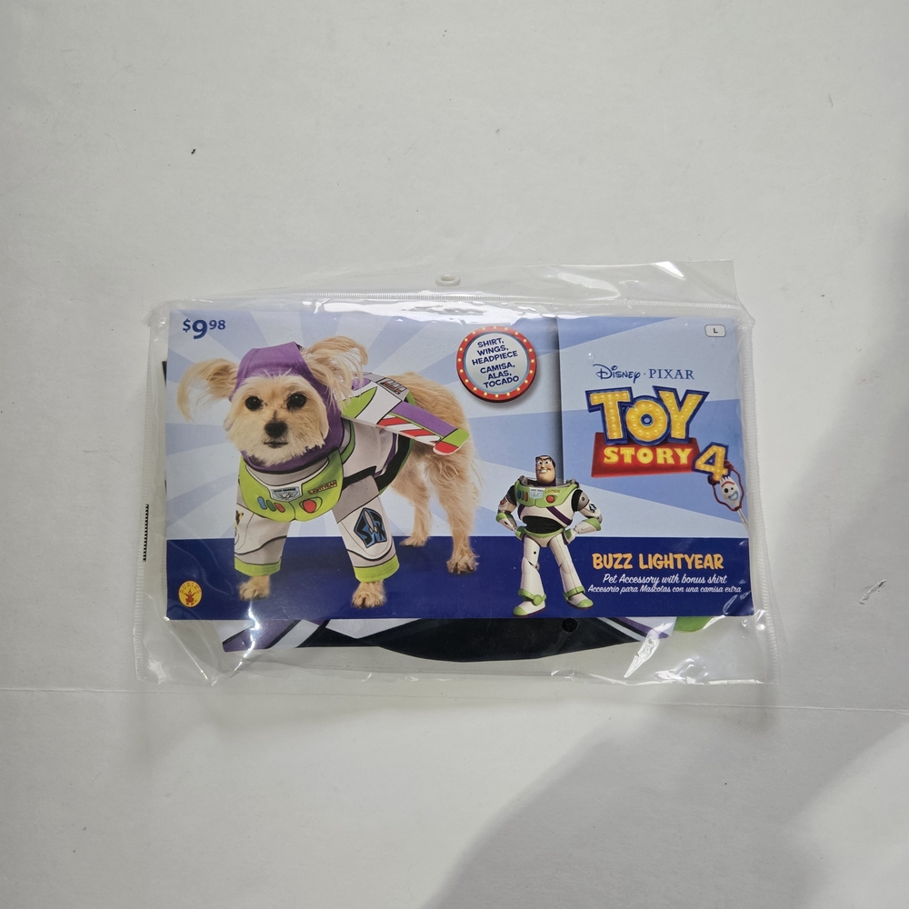 Toy Story 4 Buzz Lightyear Dog Costume - NWT - Small